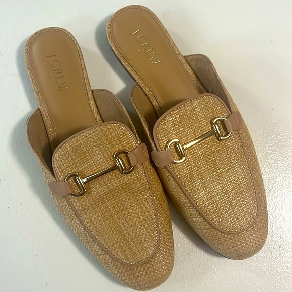 J. Crew Woven slip-on mules Size 8.5 - Picture 4 of 7